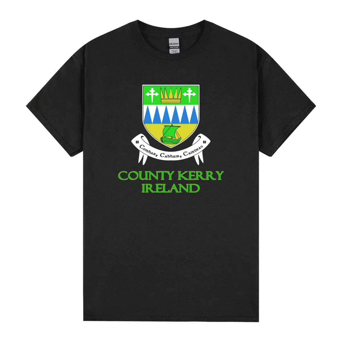 County Kerry Ireland Coat Of Arms Black Yout