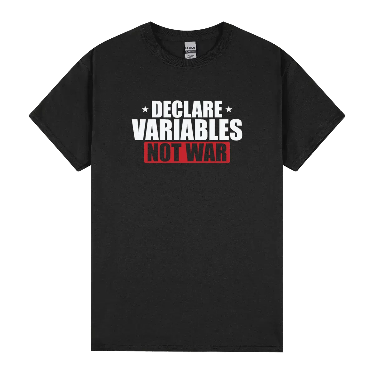 Declare Variables Not War Computer Scientist