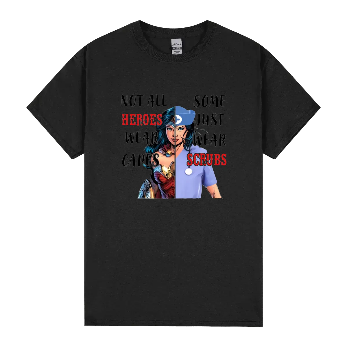 Super Girl Nurse Not All Heroes Wear Capes Some Wear Scrubs