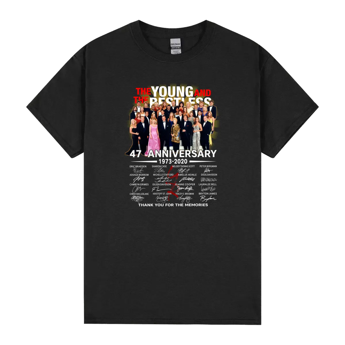 The Young And The Restless 48th Anniversary 1973 2021 Thank You For The Memories Signatures