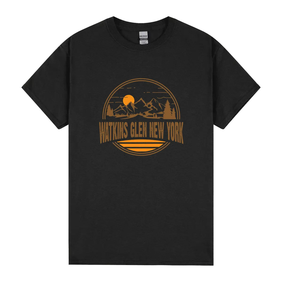 Vintage Watkins Glen New York Mountain