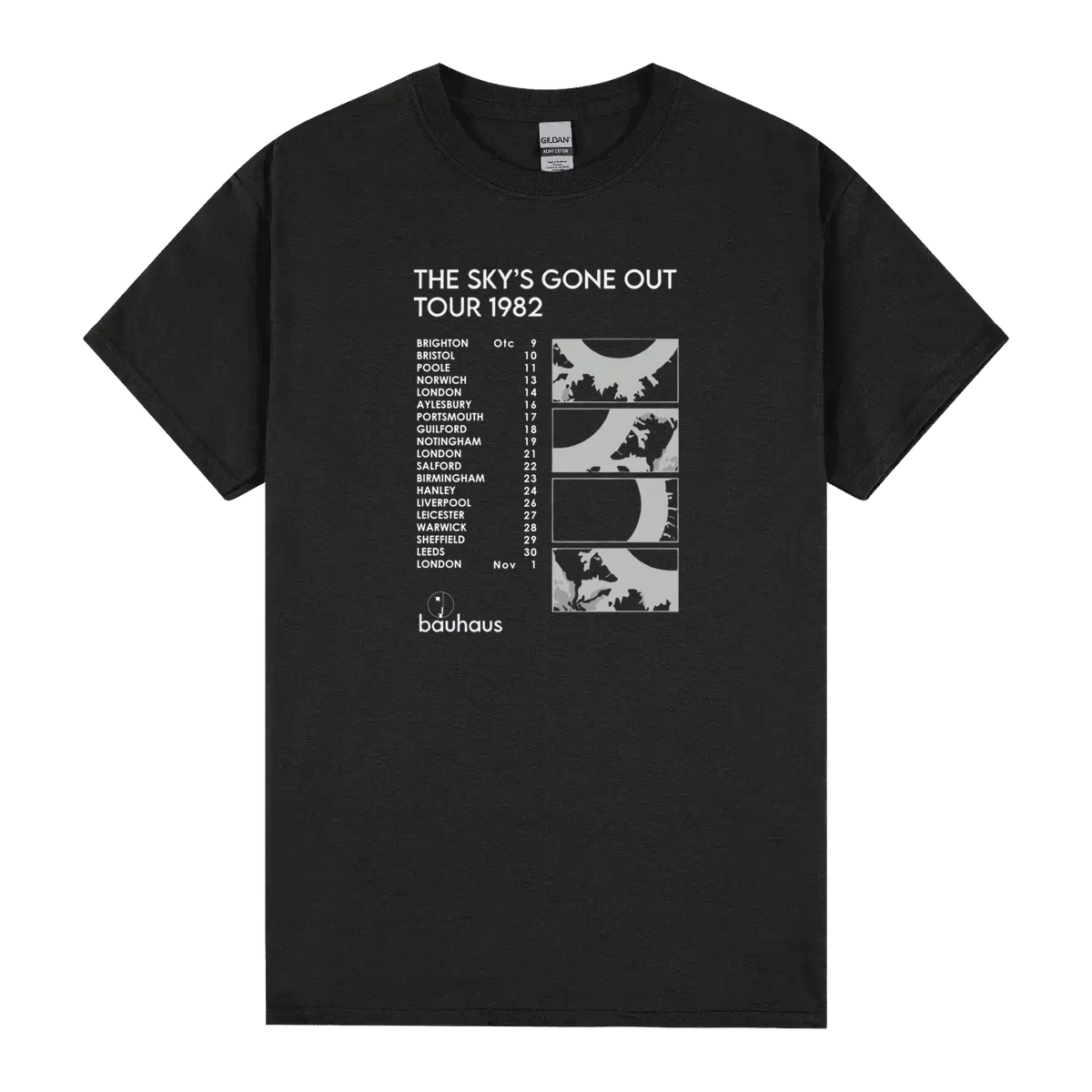 2 Side Limited Edition Bauhaus The Skys Gone Out Tour 1982