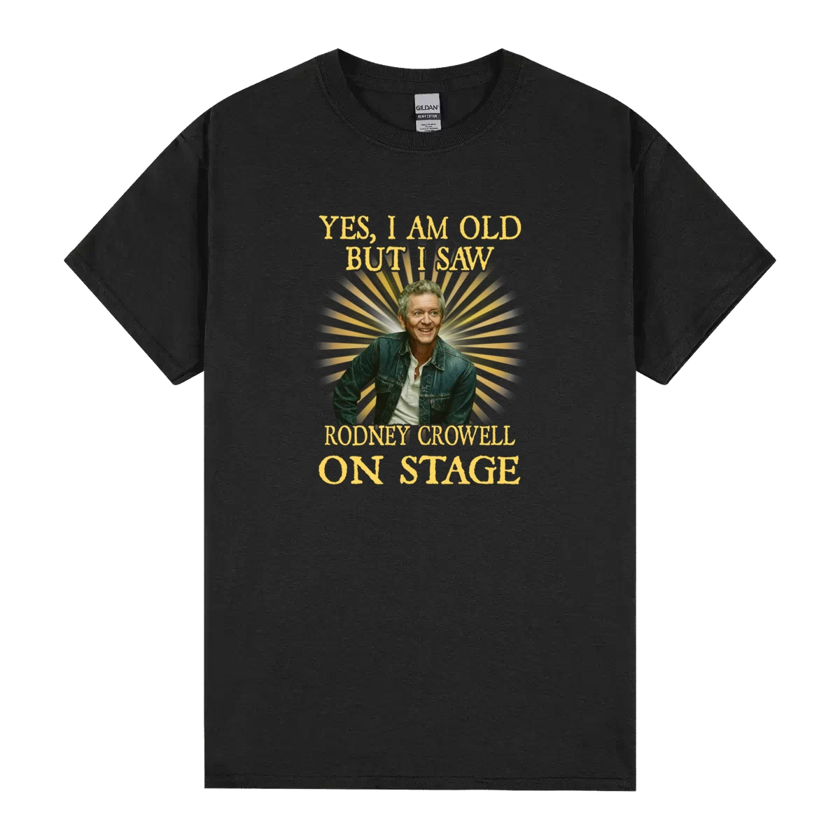 Rodney Crowell On Stage