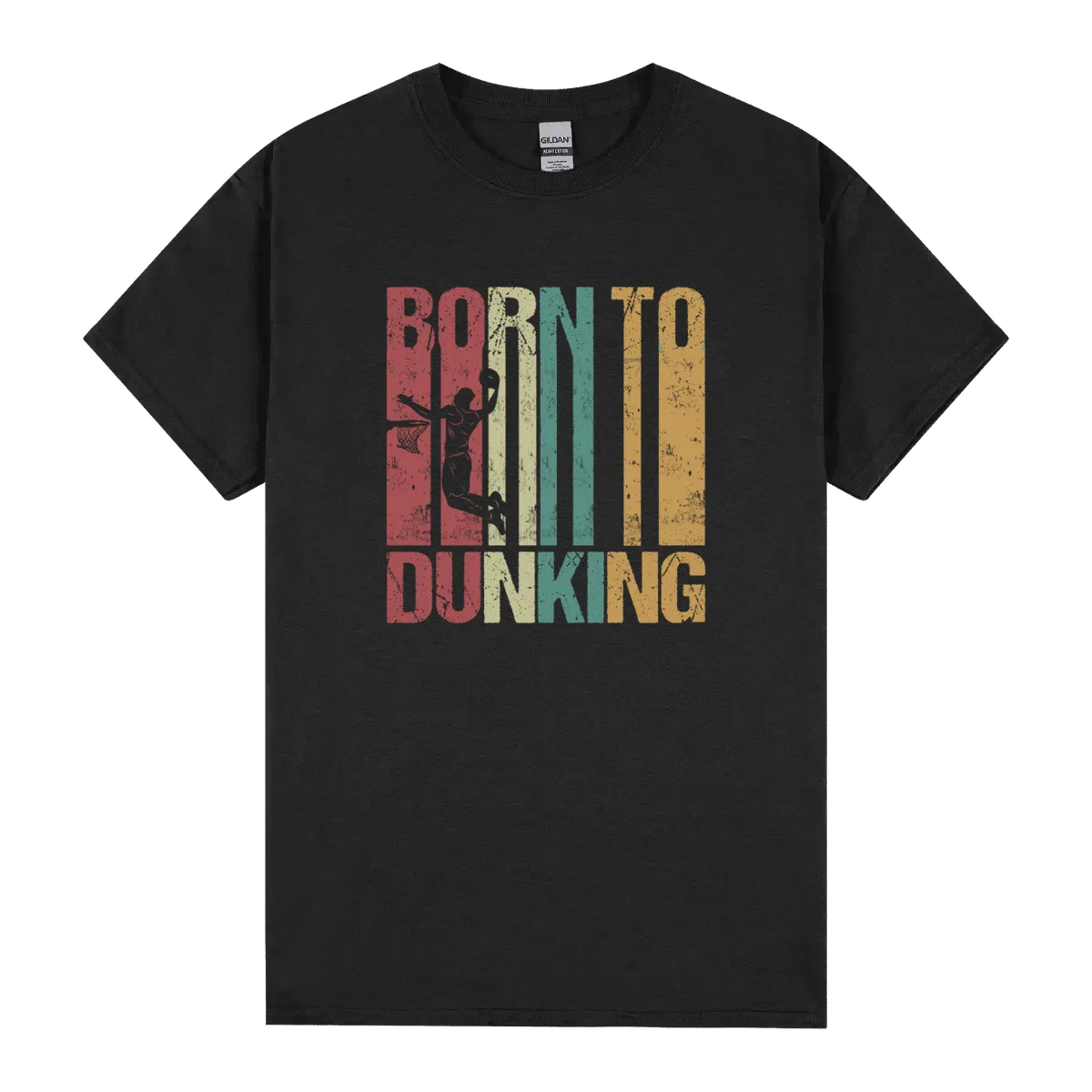 Basketball Dad Dunk Born To Vintage Retro Fathers