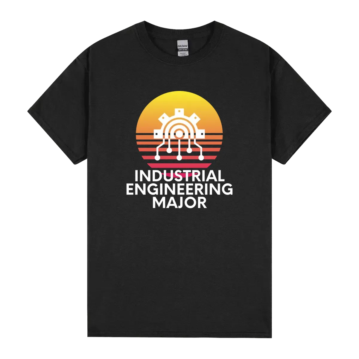 Industrial Engineering Major Colorful Sunset