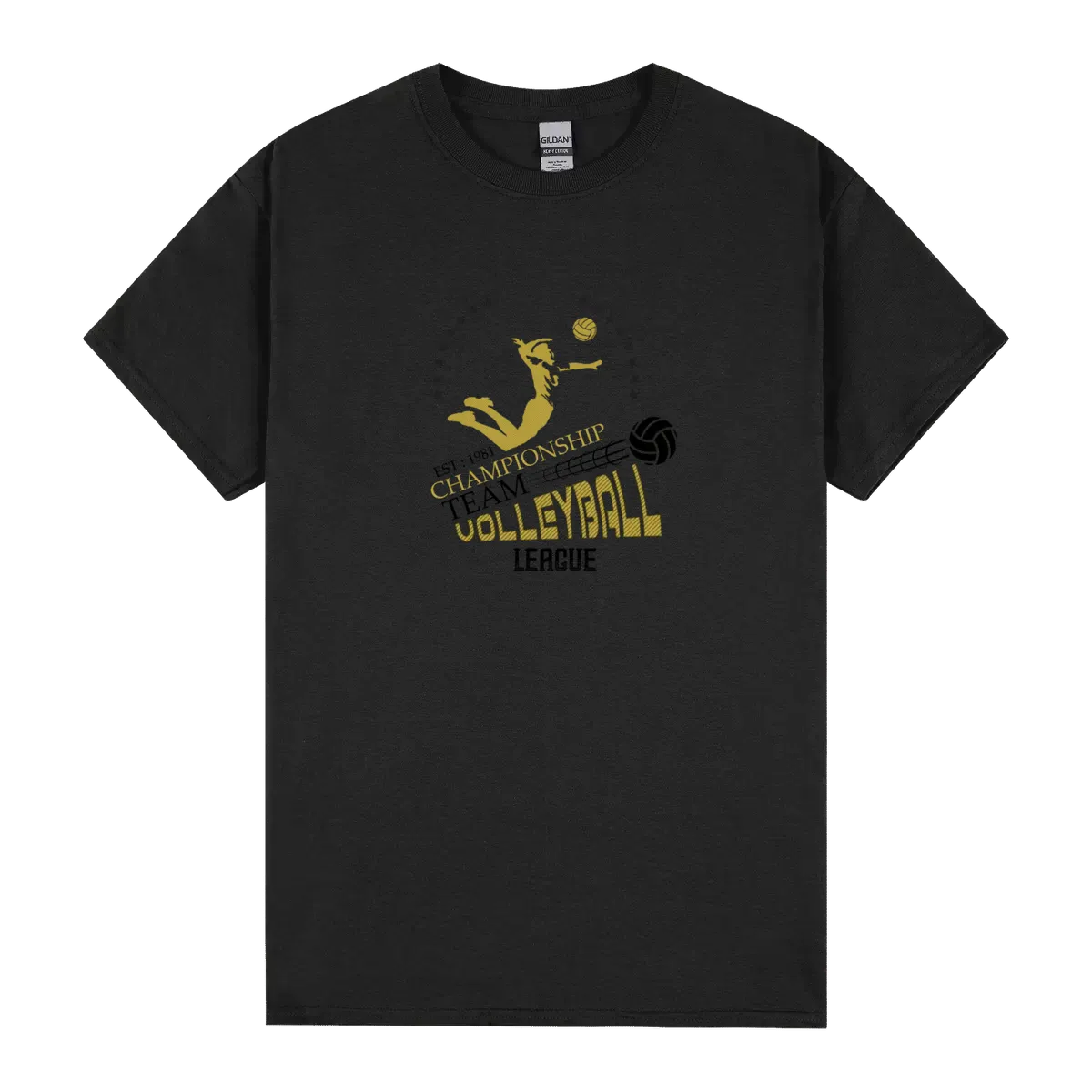 Volleyball League Championship Team Est 1981 Wear