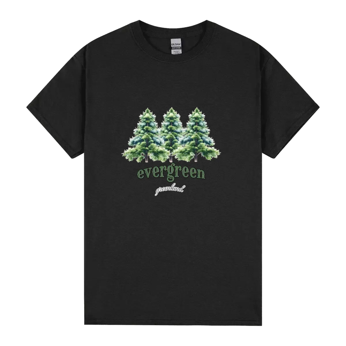 Evergreen The Green Tree Green World