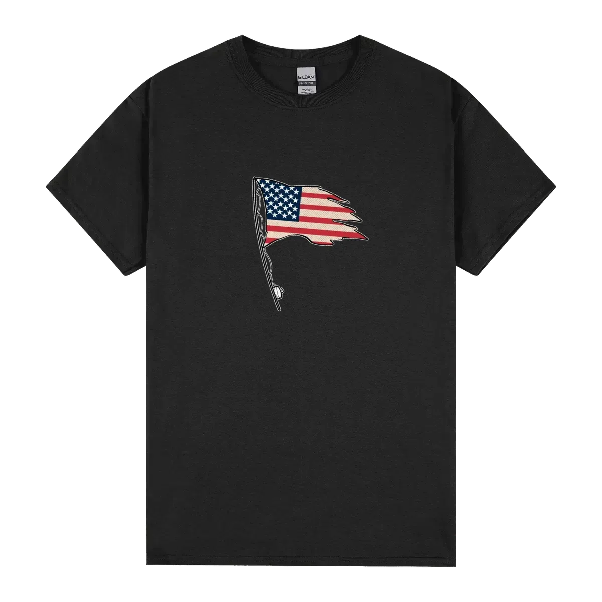 Fisherman American Flag Usa Patriot Fly Fishing