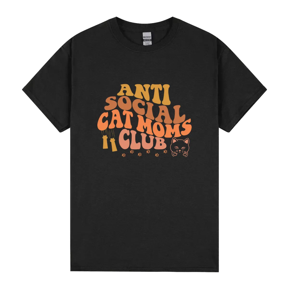 Anti Social Cat Mom Club Funny Cat Mama Gifts