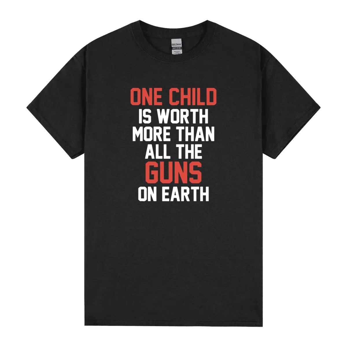 One Child Is Worth More Than All The Guns On Earth