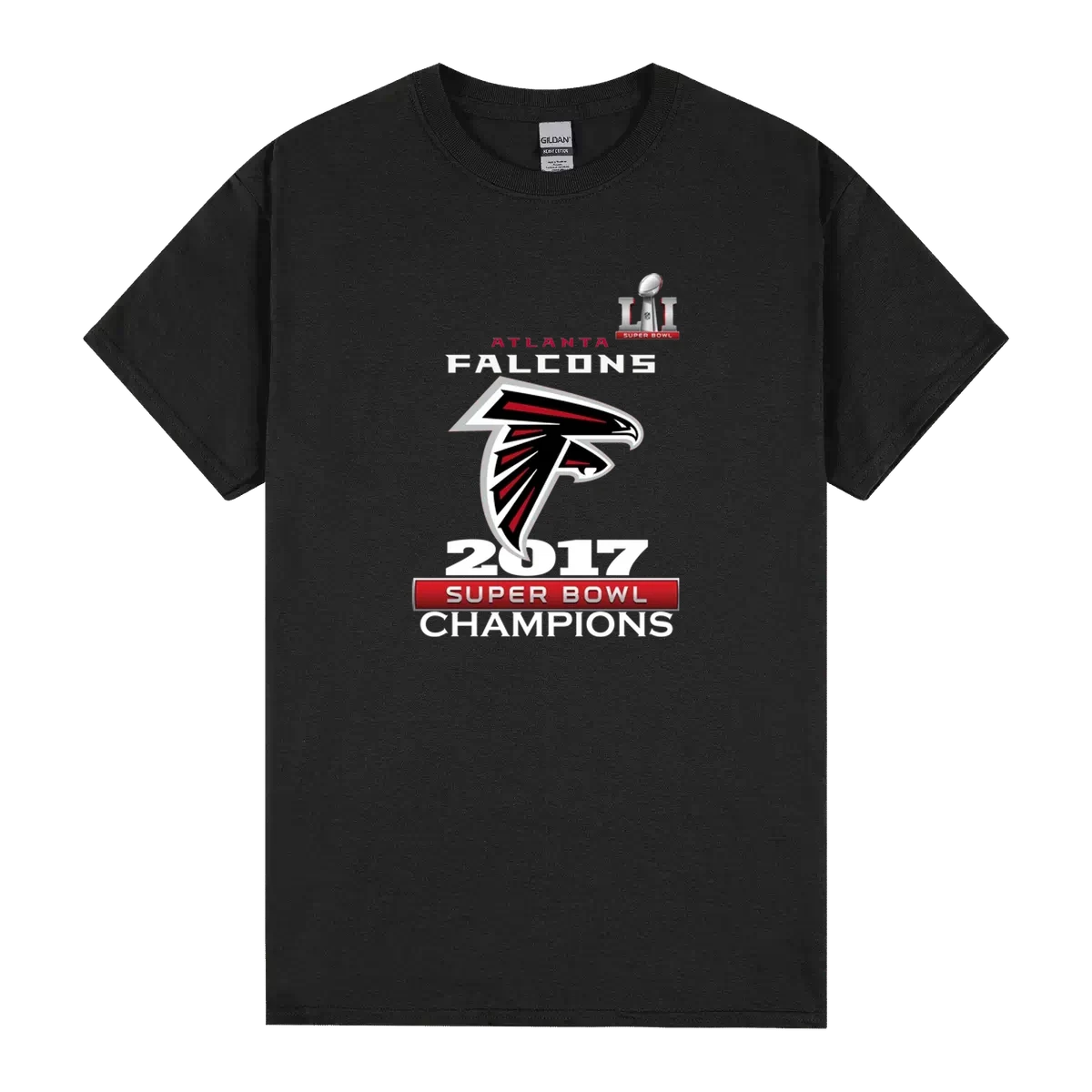 2017 Atlanta Falcons Super Bowl Li Champions Rise Up New Grey T Shirts