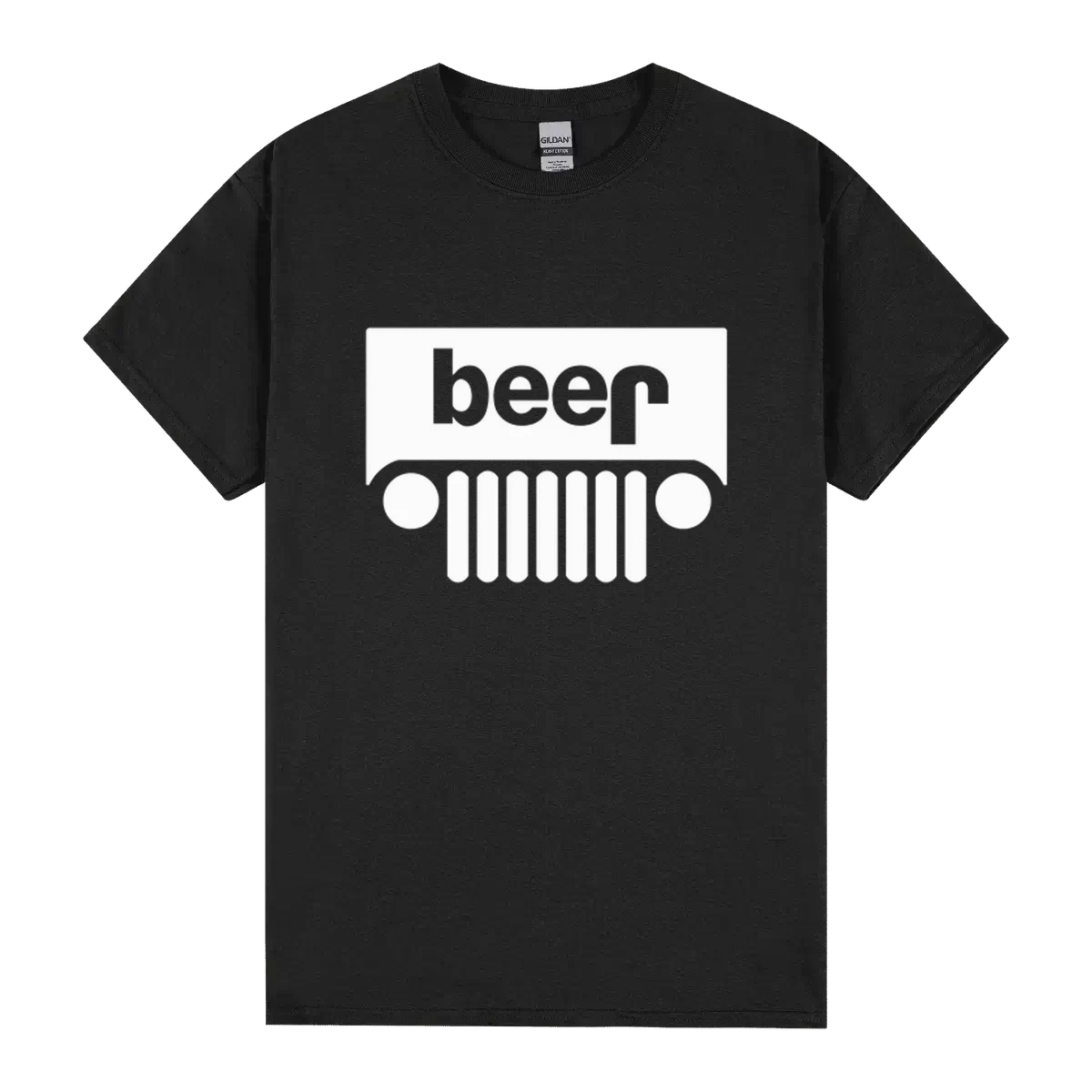 Jeep Logo Beer Black