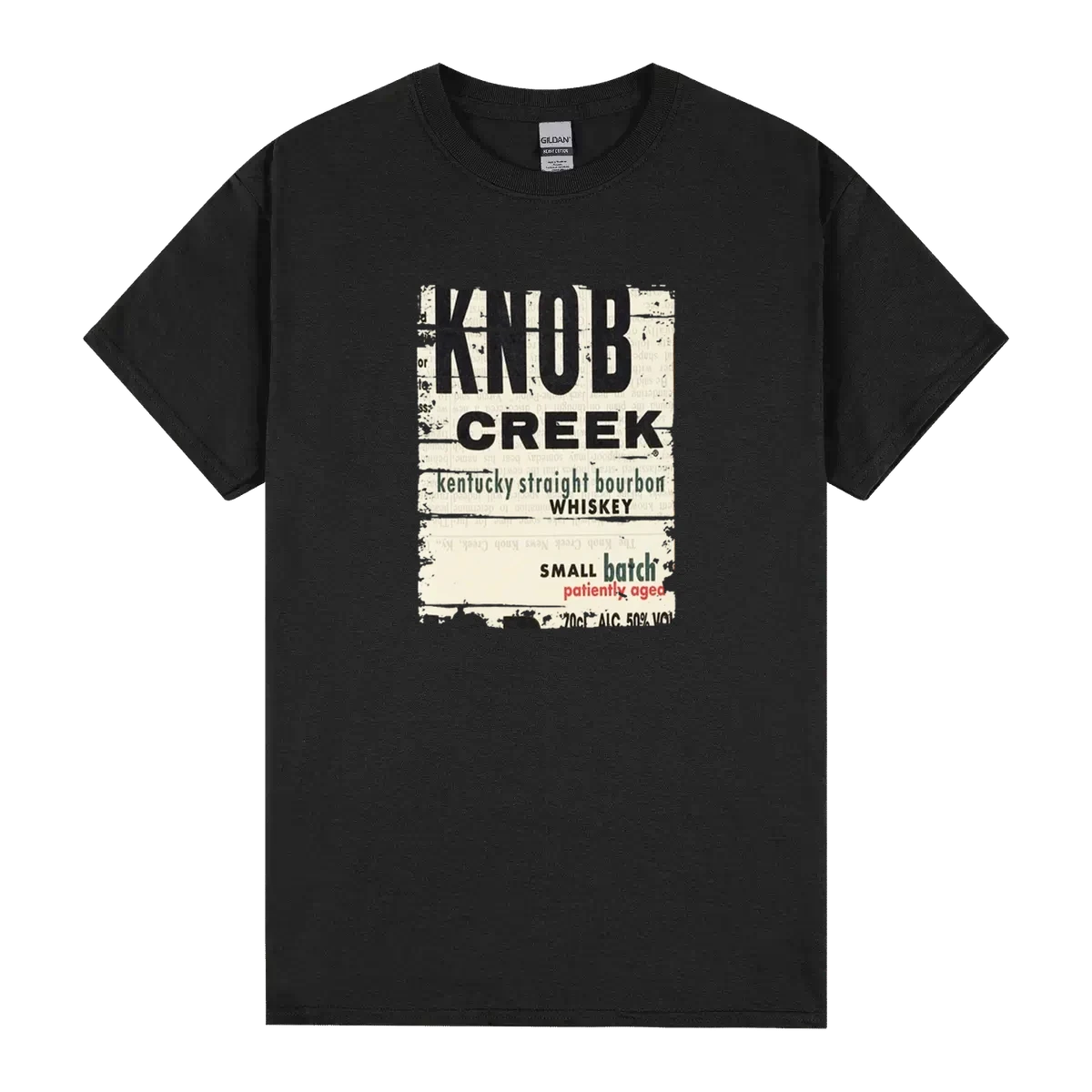 Knob Creek Bourbon Alcohol Drinking Gift Distressed