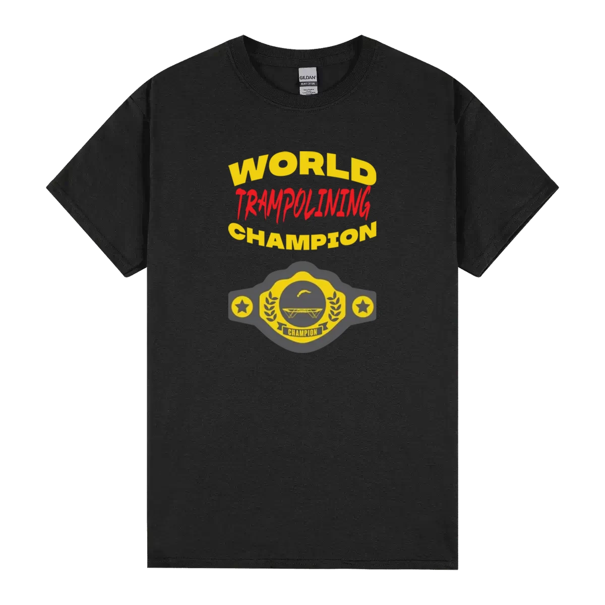 Trampolining World Champion Belt Funny Sports Hobby