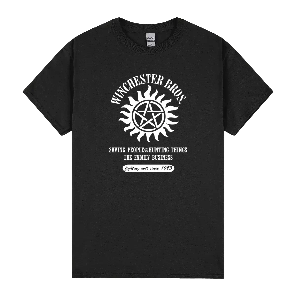 Winchester Bros White Text