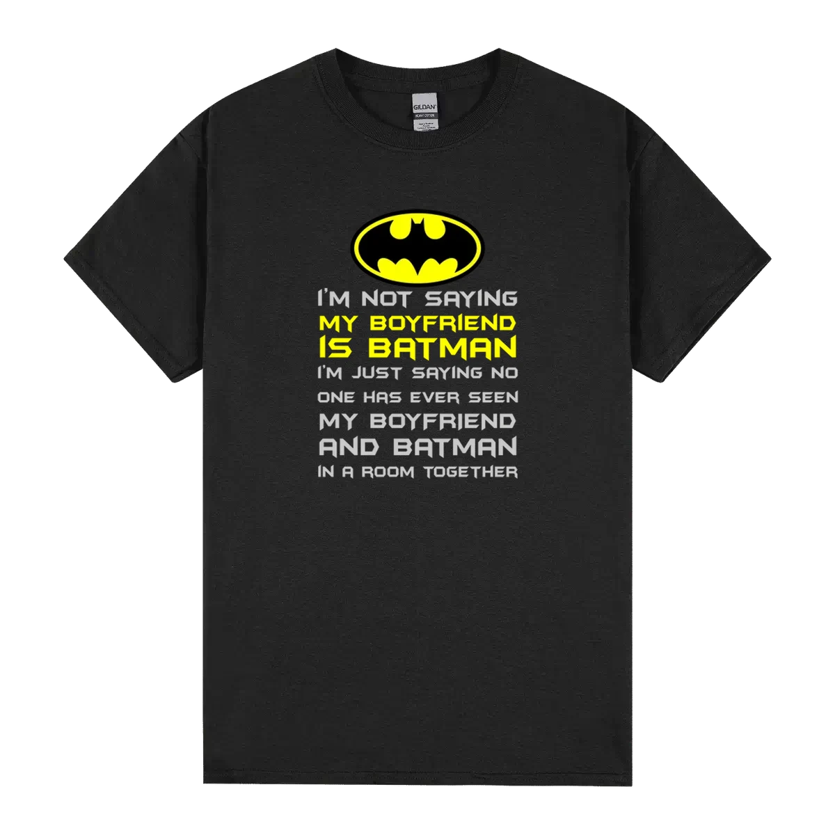 Im Not Saying My Boyfriend Is Batman Ladies Racer Back Tanktop