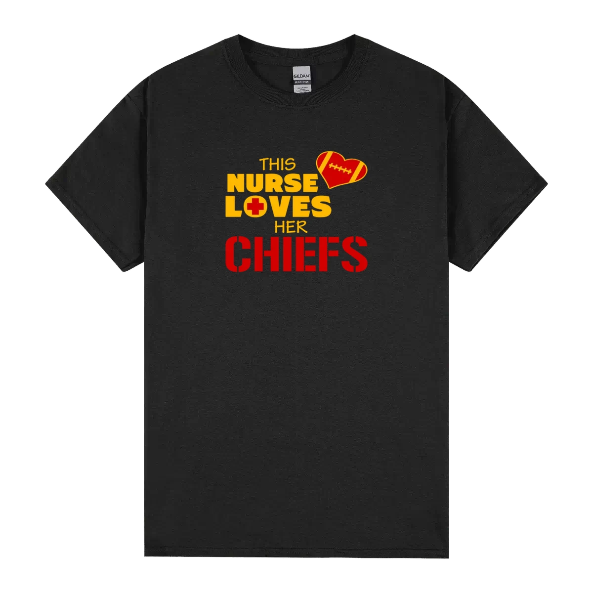 This Nurse Loves Her Chiefs Football Kansas City Chiefs Team Colors Ladies