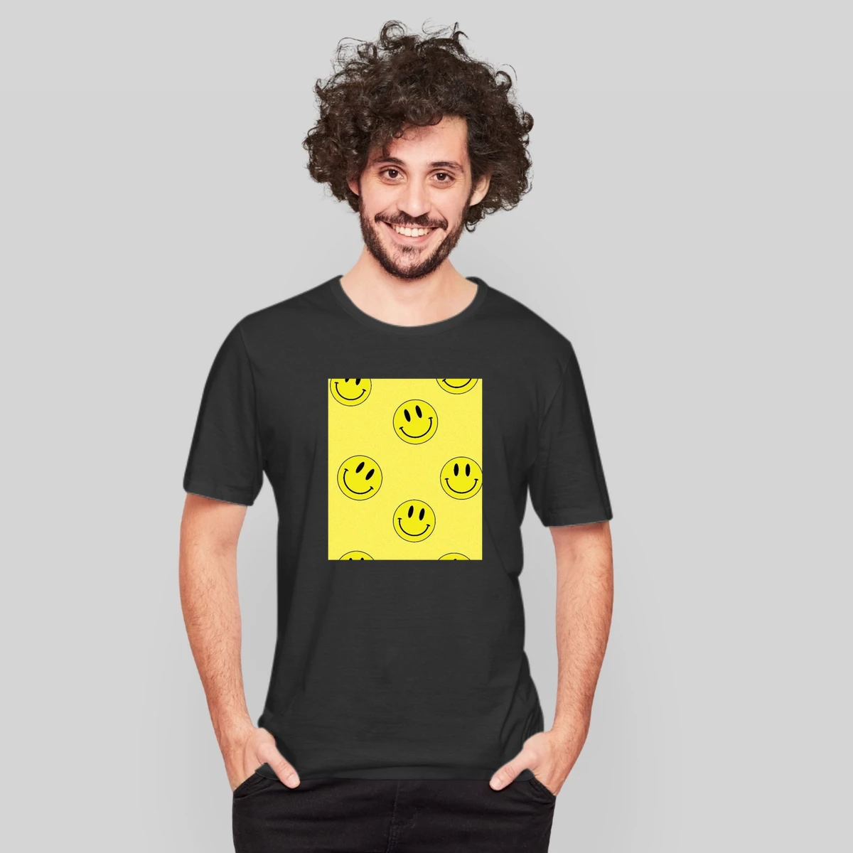 Smile Face Wallpaper Stickers