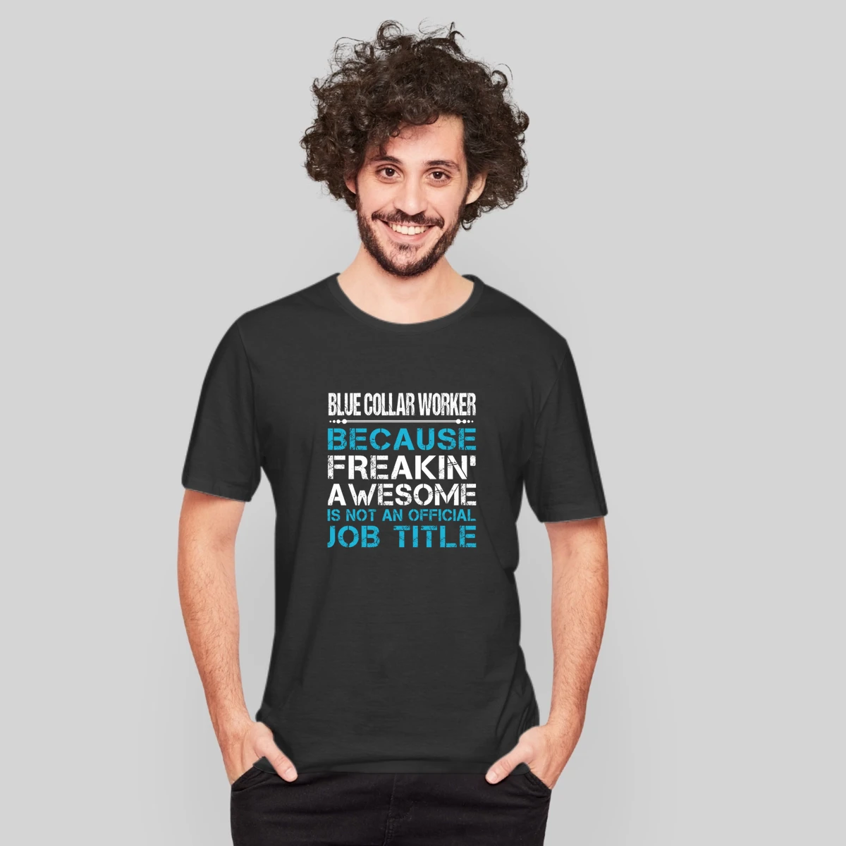 Blue Collar Worker Freaking Awesome Gift