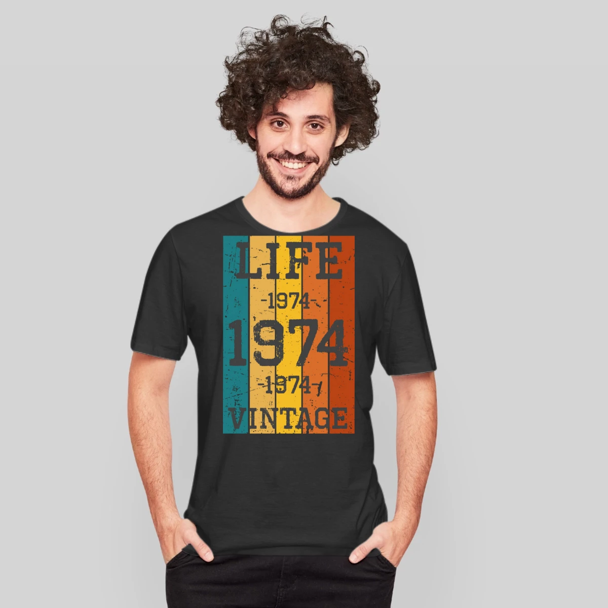 1974 Vintage Classic Design Retro Graduation 74s