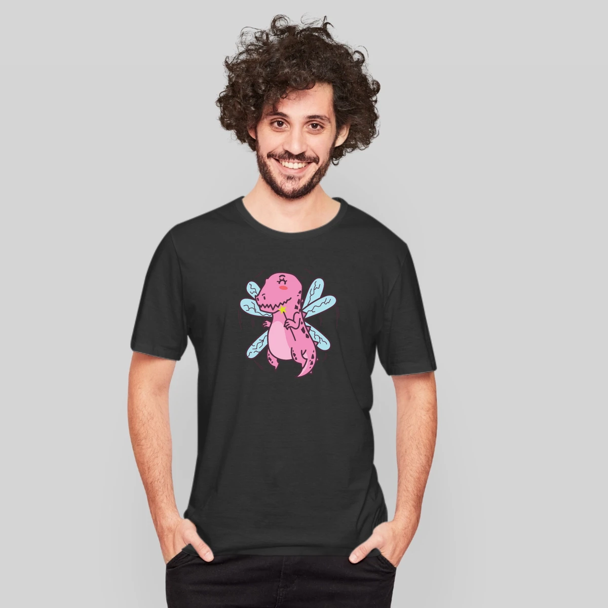 Dino With Butterfly Feathers Dinosaur