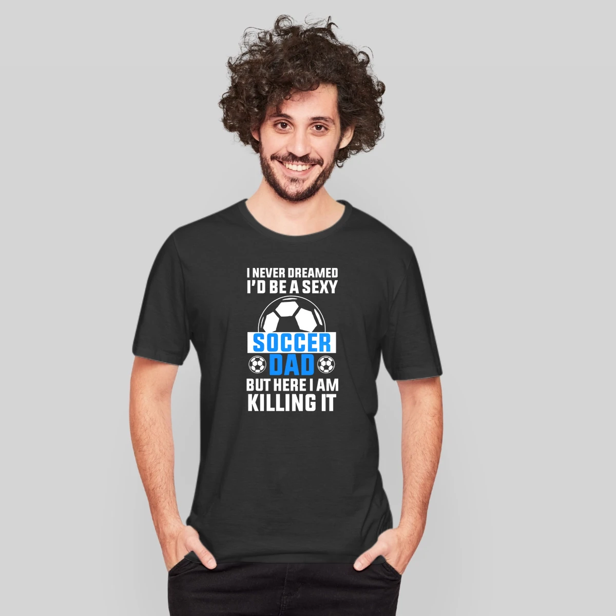 Mens Soccer Dad Funny