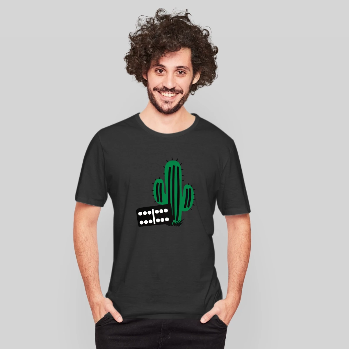 Mexican Train With Cactus