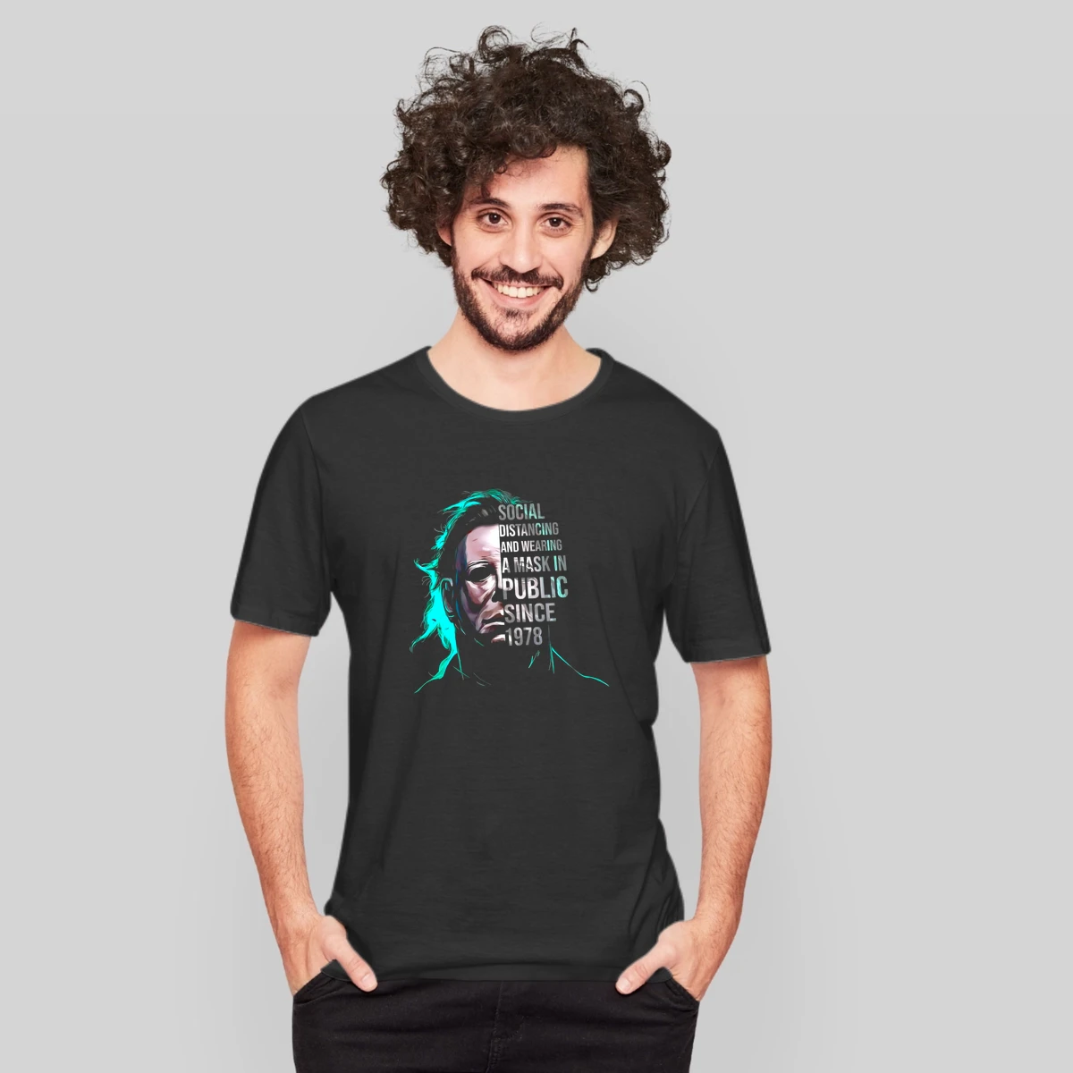 Michael Myers Social Distancing And Wearing A Mask In Public Since 1978