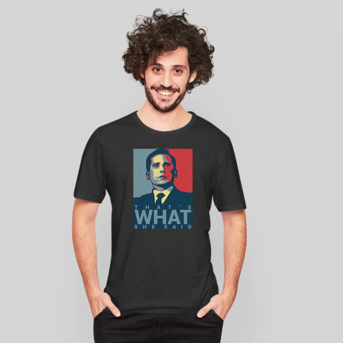 Michael Scott Thats What She Said Art Vintage