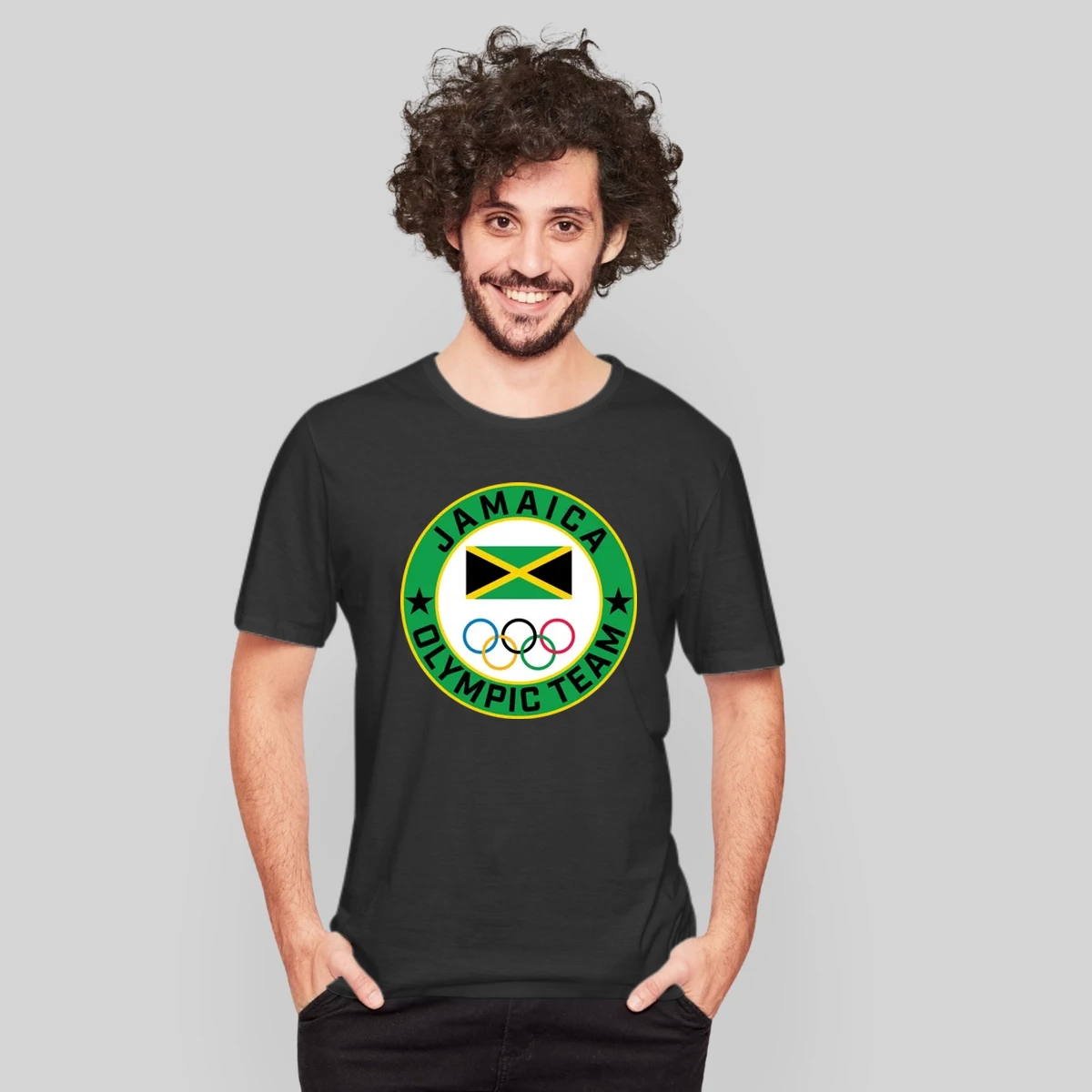 Jamaica Winter Olympic Team Pyeongchang 2018 Round Logo