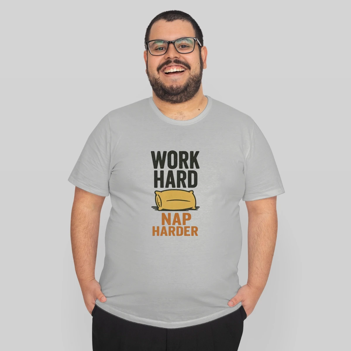 Work Hard Nap Harder Funny Productivity