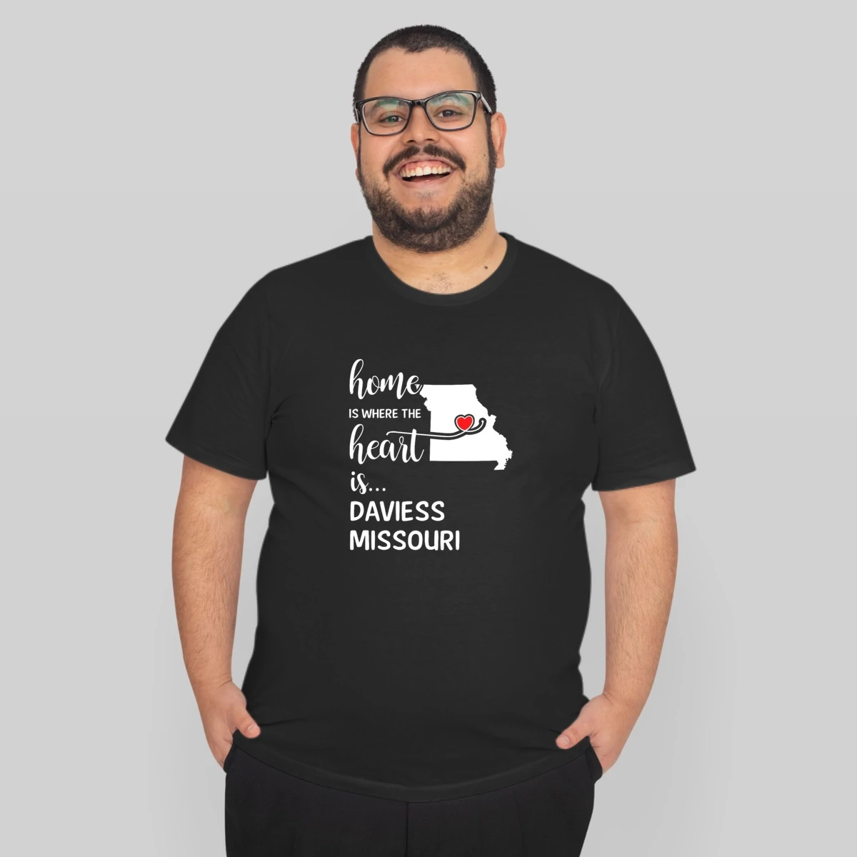 Daviess County Missouri Is Where My Heart Is Gift