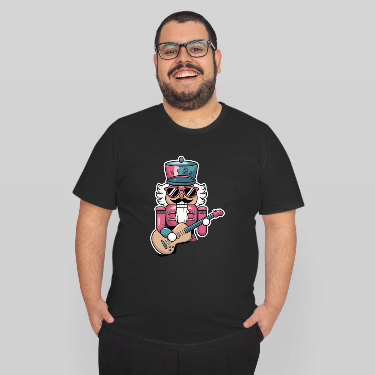 Nutcracker Playing Guitar