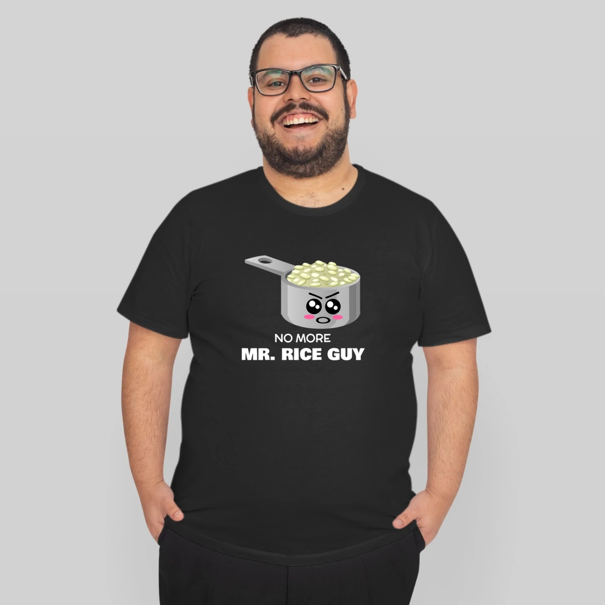 No More Mr Rice Guy Funny Rice Pun