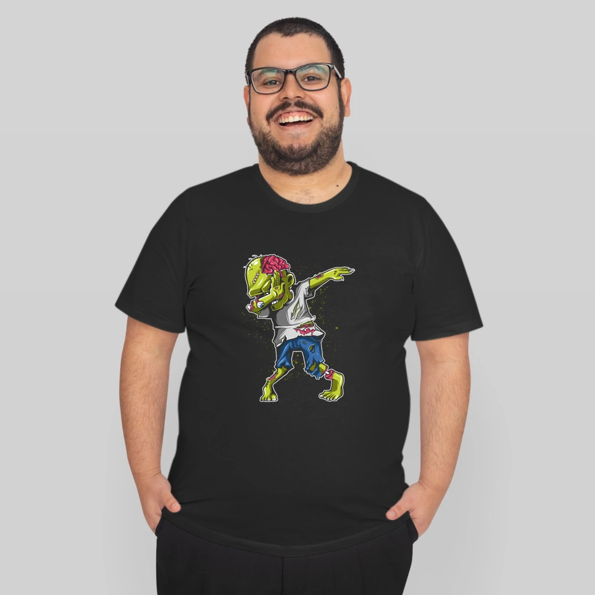 Green Zombie Dabbing Shirt