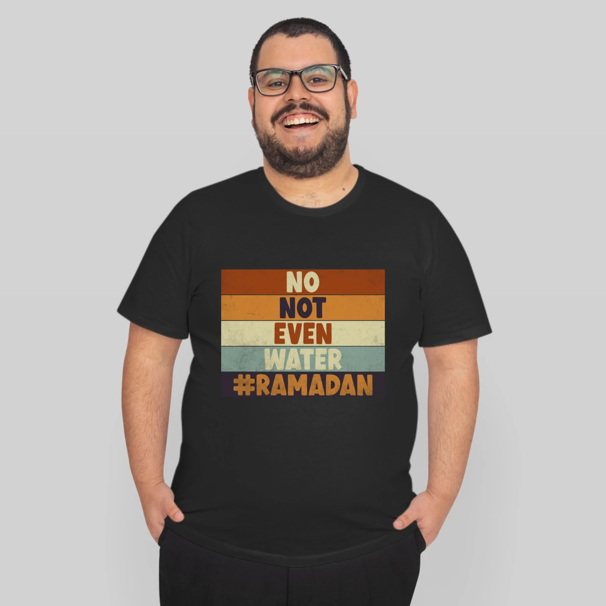 No Not Even Water Ramadan Kareem Islamic Fasting