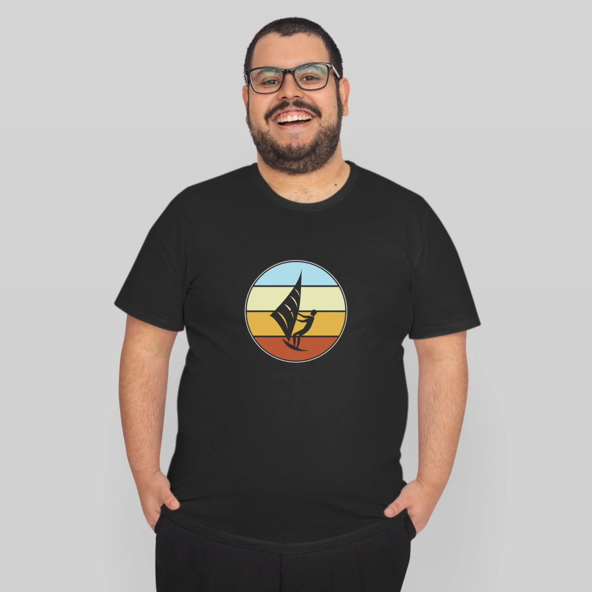 Kite Surfing Retro