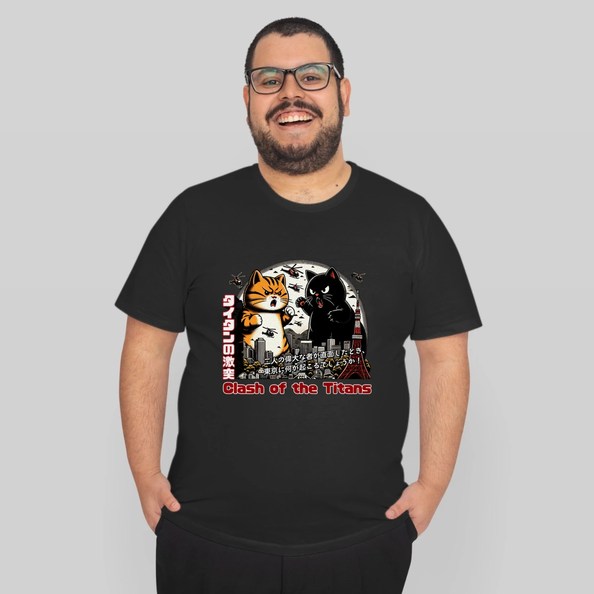 Clash Of The Titans Giant Kawaii Cats In Tokyo