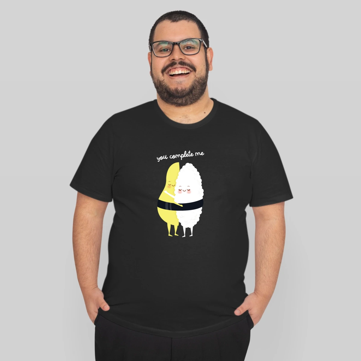 You Complete Me Avocado Sushi