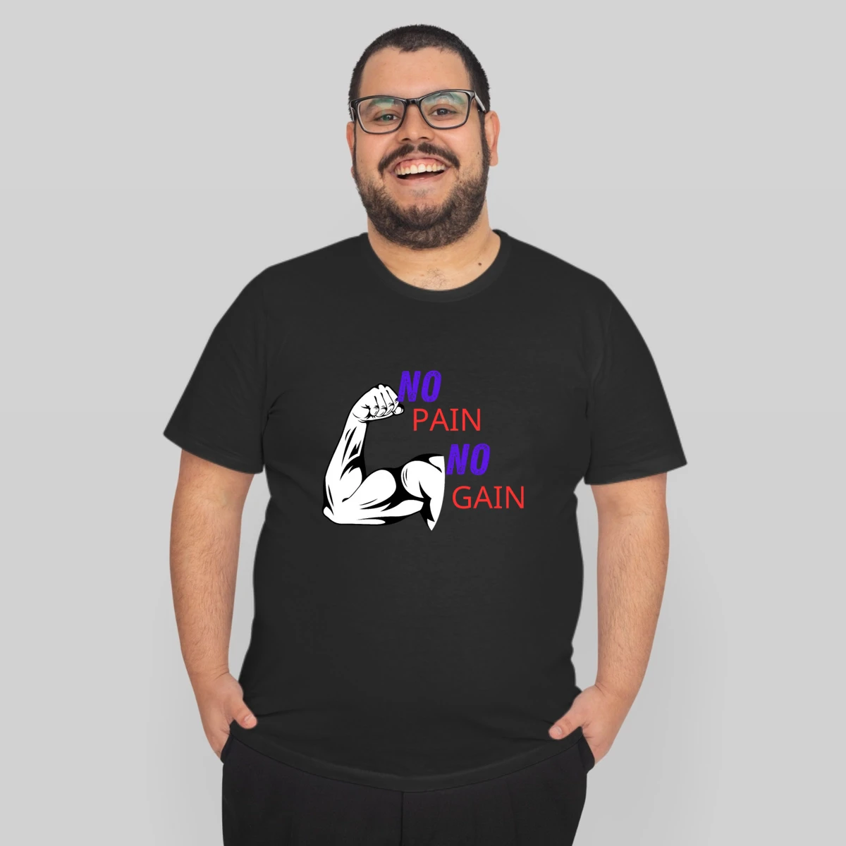 Motivational Fitness Gym No Pain No Gain