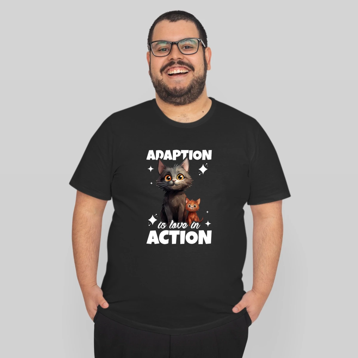 Adoption Is Love In Action Mother Cat Adopt Cute