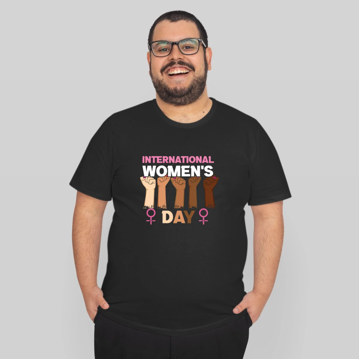 International Womens Day Equality Women Fist