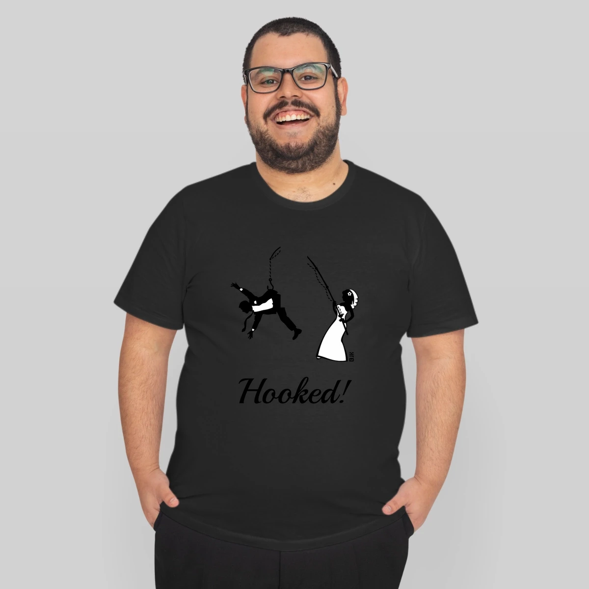 Hooked Bride Fishing Groom Stag Party