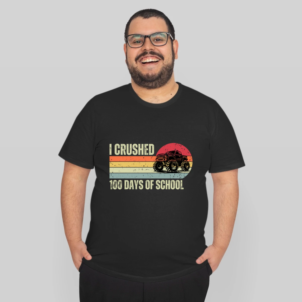 100 Days Of School Monster Truck For Boys And Kids