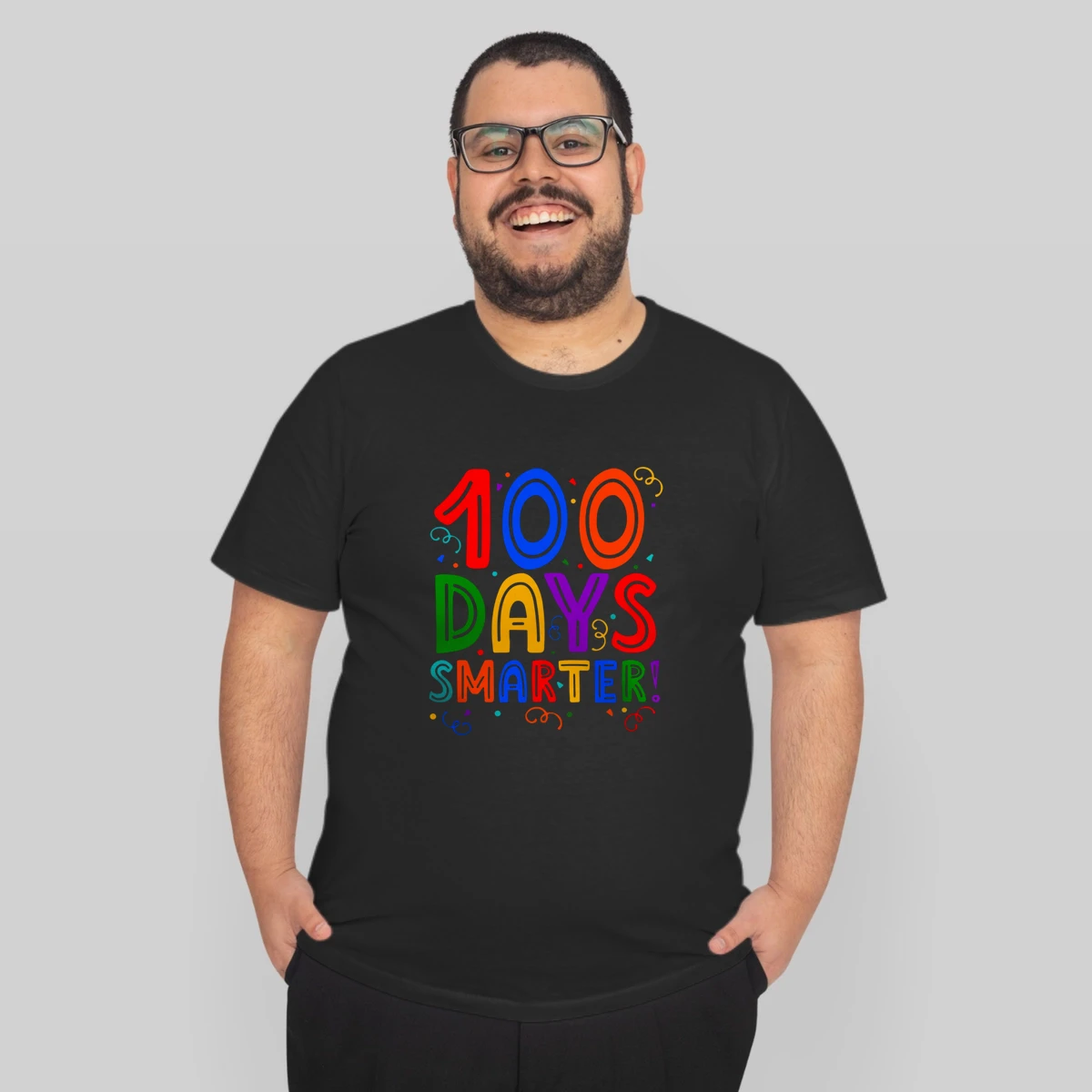 100 Days Of Smarter 100th Day Of School Xhp Black