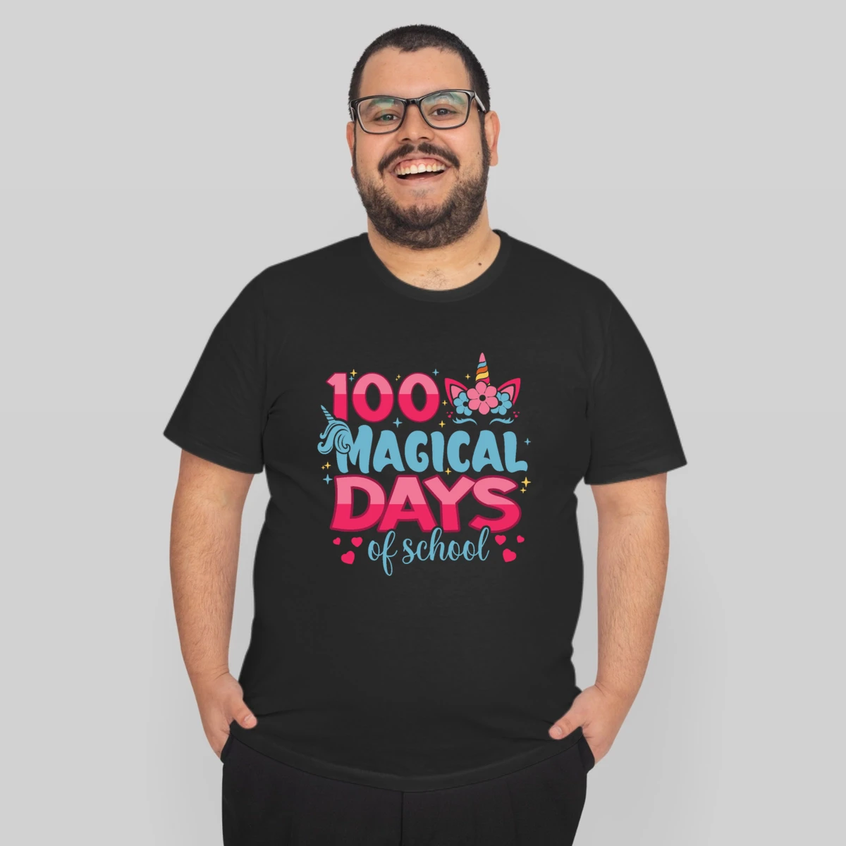 100 Magical Days Of School Unicorn Fantasy Lover