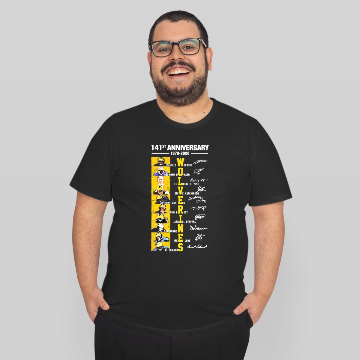 141st Anniversary 1879 2020 Michigan Wolverines All Signature