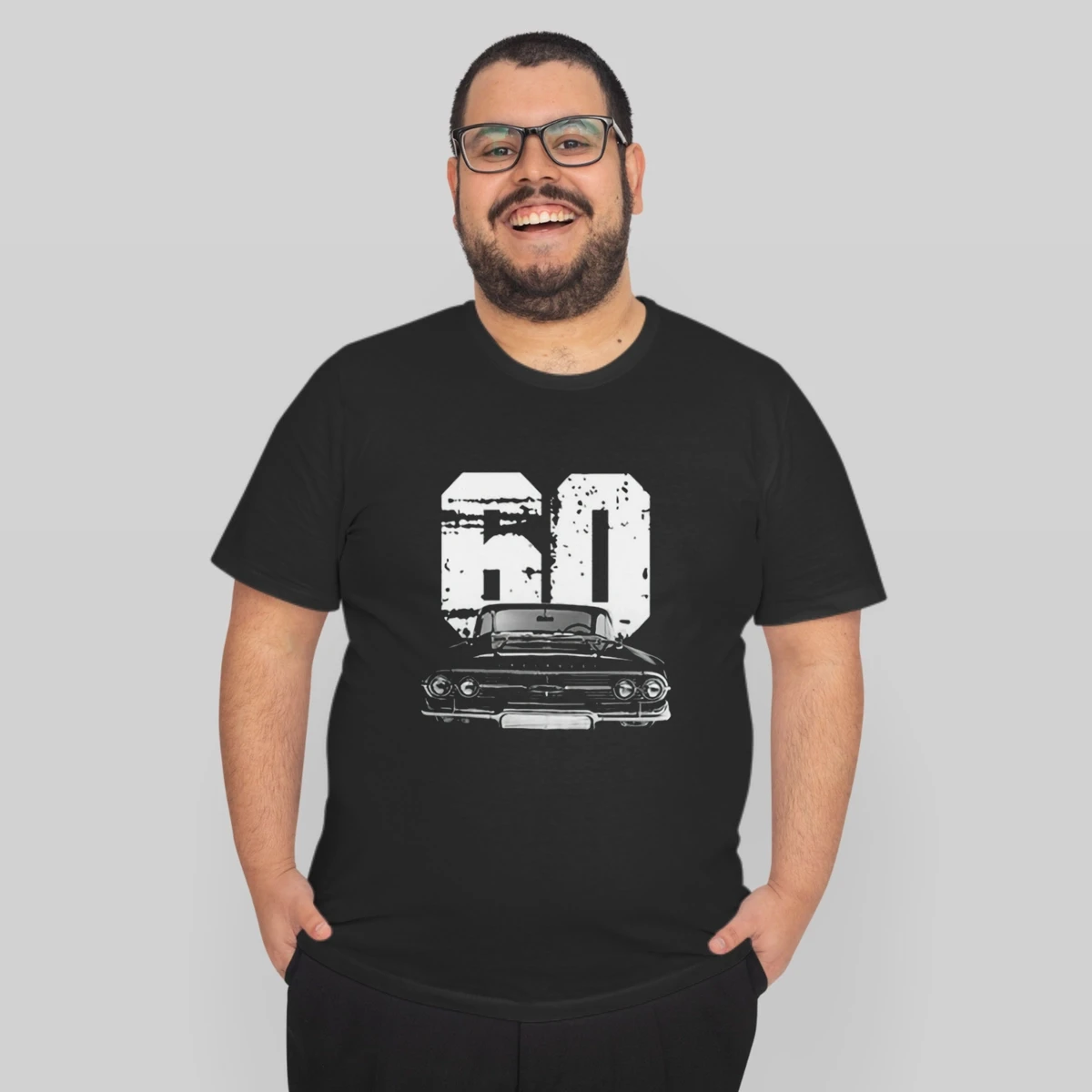 1960 Chevy Impala Front Grill View With Year