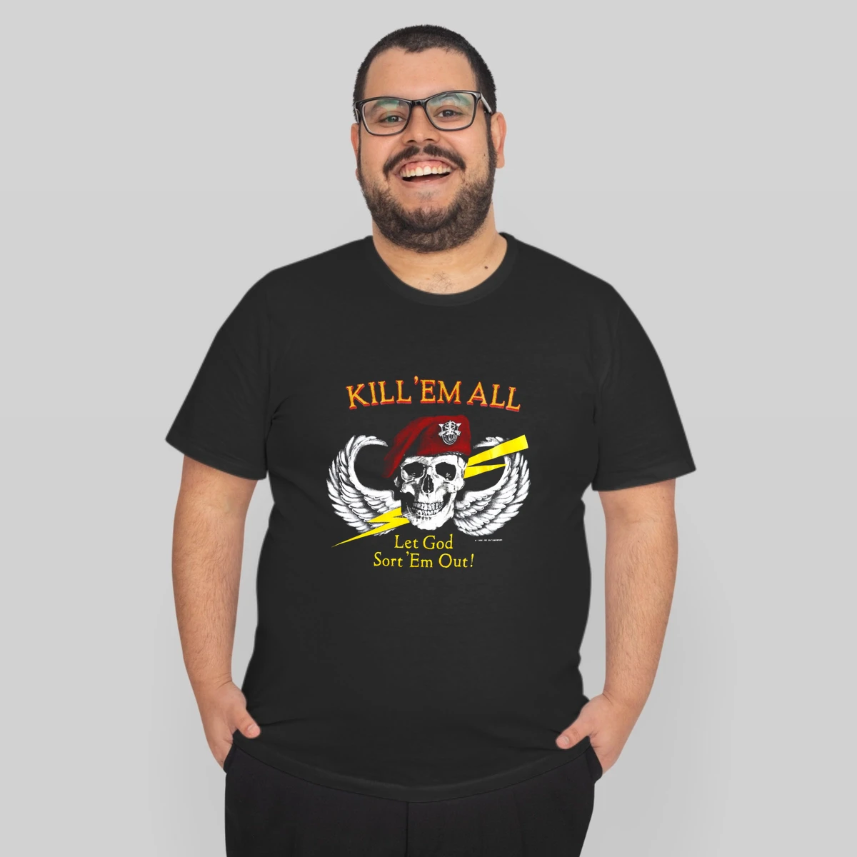 1986 Kill Em All Let God Sort Em Out