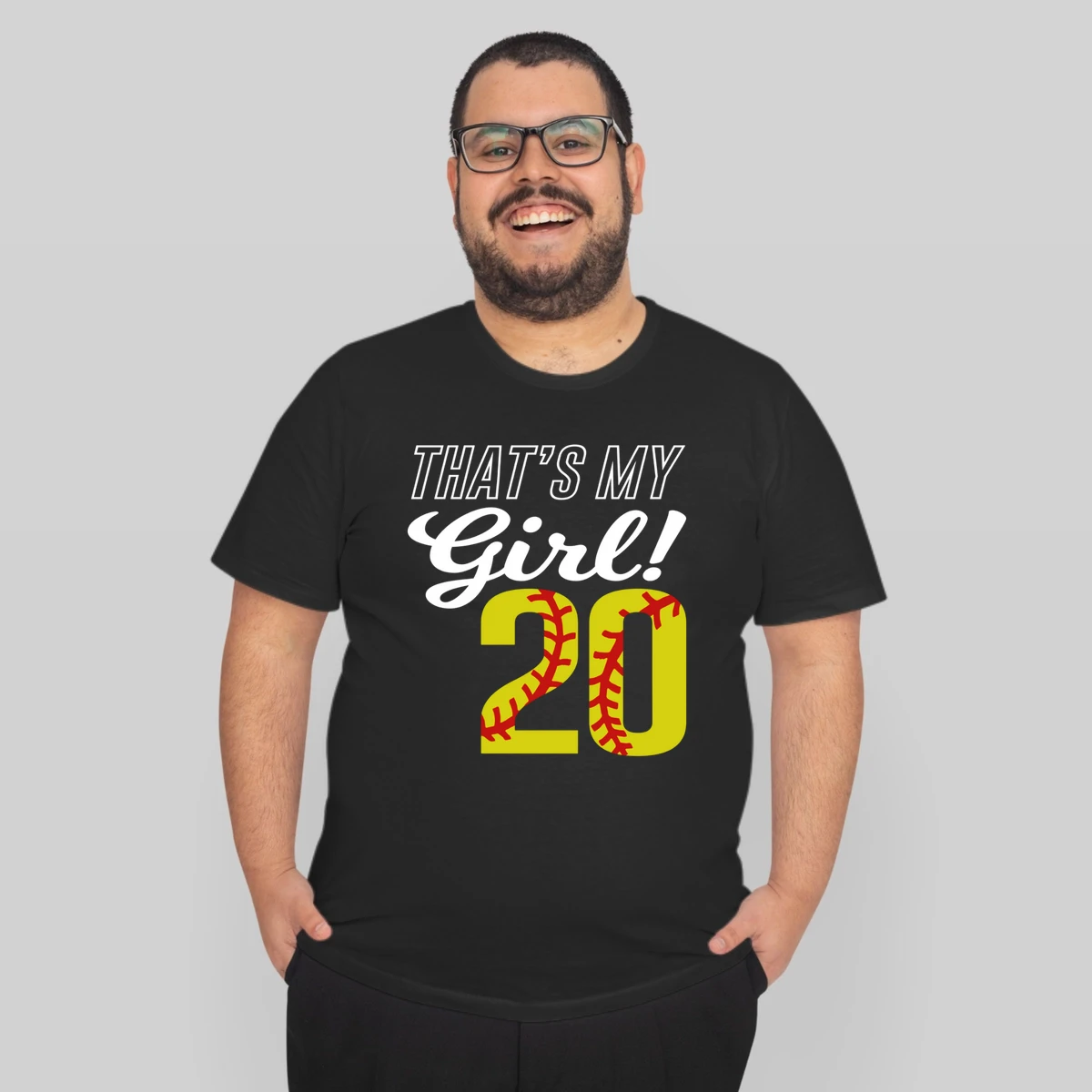 20 Softball Girl Number 20